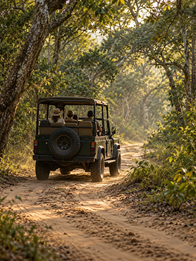 Safari experience in Wilpattu
